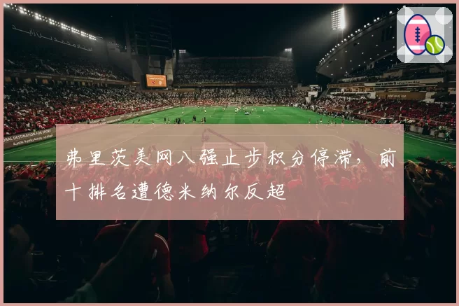 弗里茨美网八强止步积分停滞，前十排名遭德米纳尔反超