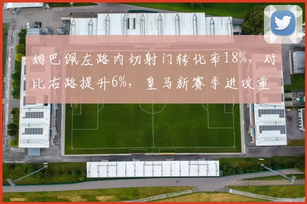 姆巴佩左路内切射门转化率18%，对比右路提升6%，皇马新赛季进攻重心明确